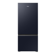 Haier Combi No Frost Refrigerator With Inverter Technology, 433 Liter, Black – HRF-460BMBM