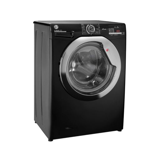 غسالة ملابس هوفر فول أوتوماتيك 7 كجم أسود H3WS173DC3B-ELA