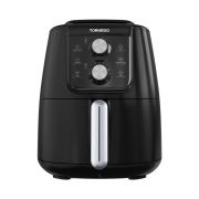 قلاية هوائية بدون زيت تورنيدو 1550 وات 4 لتر تحكم يدوي أسود × سيلفر THF-1554M-XL-BS