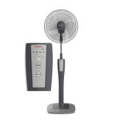 TORNADO Stand Fan 16 Inch 4 Blades Remote Grey TSF-75G