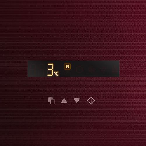 ثلاجة شارب انفرتر فريزر سفلي 558 لتر أحمر SJ-GV73J-RD