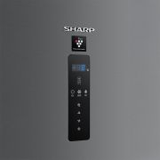SHARP Fridge Inverter Digital Bottom Freezer 448 Liter Dark Stainless SJ-PV60K-DST