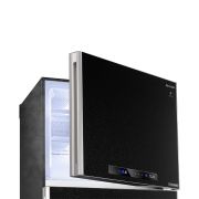 ثلاجة شارب انفرتر ديجيتال نوفروست 396 لتر أسود SJ-PV48G-BK