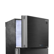 ثلاجة شارب انفرتر نوفروست 450 لتر أسود SJ-GV58A(BK)