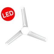 TORNADO Ceiling Fan 56 Inch LED 3 Blades White TCF56L