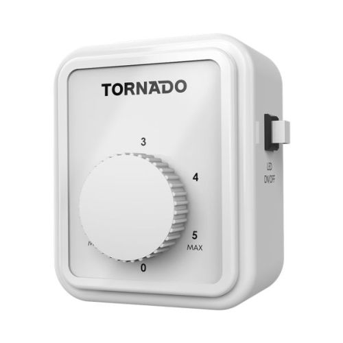 TORNADO Ceiling Fan 56 Inch LED 3 Blades White TCF56L