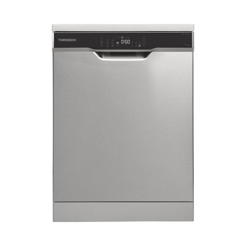 TORNADO Dishwasher 13 Person 60 cm Digital 8 Programs Dark Silver TDV-FN138CDS