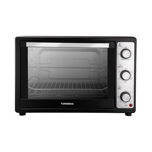 TORNADO Electric Oven 48 Liter 1800 Watt Grill Fan Black TEO-48DGE(K)