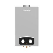 TORNADO Gas Water Heater 10 L Natural Gas Silver GHM-C10BNE-S