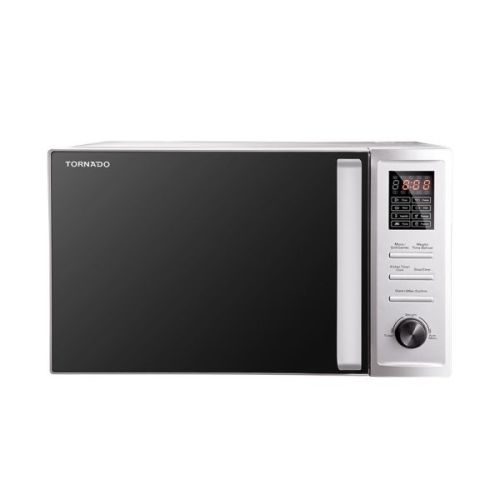 TORNADO Microwave Grill 36 Liter 1000 Watt 8 Menus Silver MOM-C36BBE-S