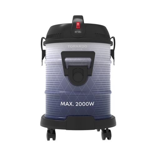 TORNADO Pail Can Vacuum Cleaner 2000 Watt Navy TVC-2000B