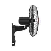 TORNADO Wall Fan 18 Inch 4 Blades Remote Black EPS-18R