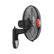 TORNADO Wall Fan 18 Inch 4 Blades Remote Black EPS-18R