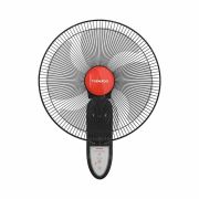 TORNADO Wall Fan 18 Inch 4 Blades Remote Black EPS-18R