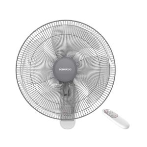 TORNADO Wall Fan 16 Inch 4 Blades Remote White TWF-30