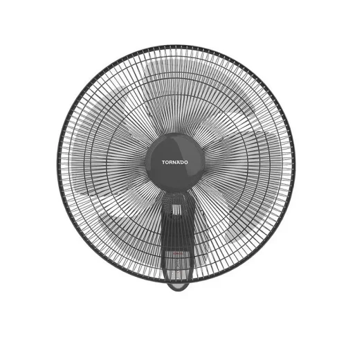 TORNADO Wall Fan 18 Inch 4 Blades Remote Dark Grey EPS-18RG