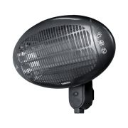دفاية هالوجين تورنيدو حائطي 2000 وات أسود THH-2000W
