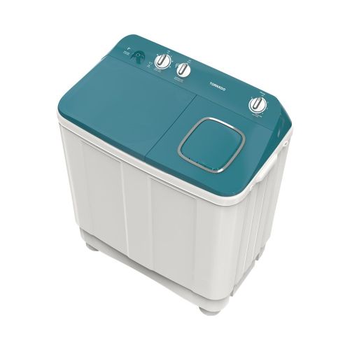 TORNADO Washing Machine Half Auto 7 Kg White x Turquoise TMH-HS07C(WA)