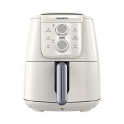 قلاية هوائية بدون زيت تورنيدو 1550 وات 4 لتر تحكم يدوي كريمي × سيلفر THF-1554M-XL-CS