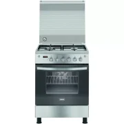 Zanussi Cool Max Freestanding Cooker 60*60 cm 4 Burners with Fan Safety ZCG64396XA
