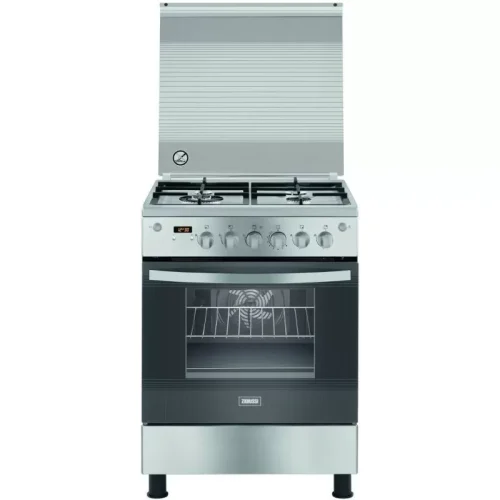 Zanussi Cool Max Freestanding Cooker 60*60 cm 4 Burners with Fan Safety ZCG64396XA