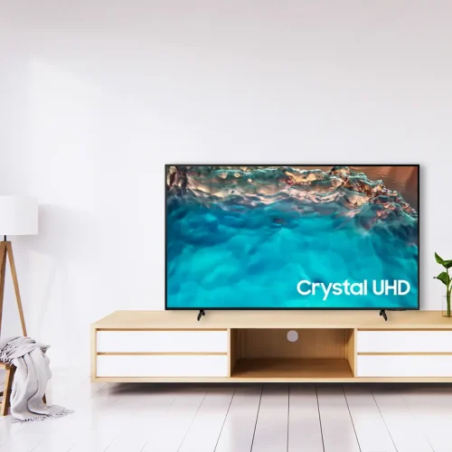 Samsung 55 Inch Smart TV , 4K UHD LED Built-In Receiver 55CU8000