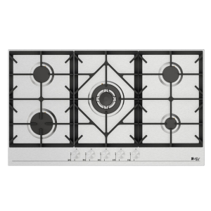Purity Built In Gas Hob 5 Eyes Heavy Duty Grids HPT906S