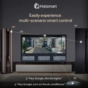 Haier 65 Inch Smart TV , 4K UHD LED Built-In Receiver  H55K80EU
