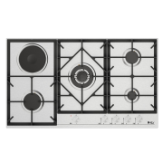 Purity Built In Gas Hob 4 Gas Burner + 1 Electric Burner Heavy Duty Grids HPT909ES