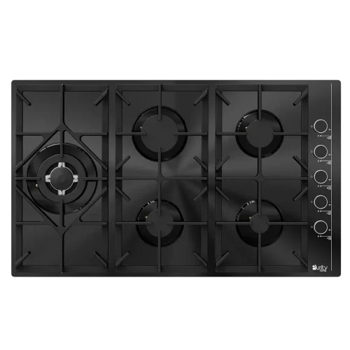 Purity Built-in Gas Hob 90 cm 5 Burners Heavy Duty Holders HPT905G