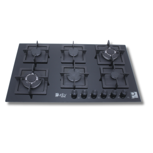 Purity Built In Gas Hob 6 Eyes Heavy Duty Grids HPT916G
