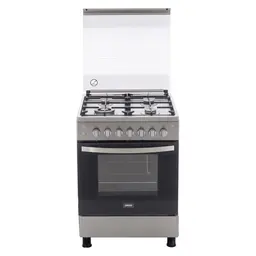 Zanussi Cool Cast Cooker 60*60 cm 4 Gas Burners with Fan Full Safety ZCG61296XA