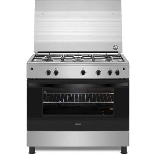 Zanussi Cool Cooker, 90 x 60 cm, 5 Burners, Full Safety, Stainless, ZCG92356XA