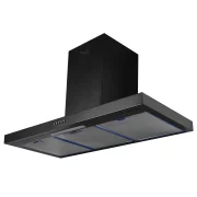 بيوريتى شفاط مطبخ بيلت ان 90 سم بقوة شفط 850 م3/ساعة اللون أسود FLATO PRO BL 90 CM