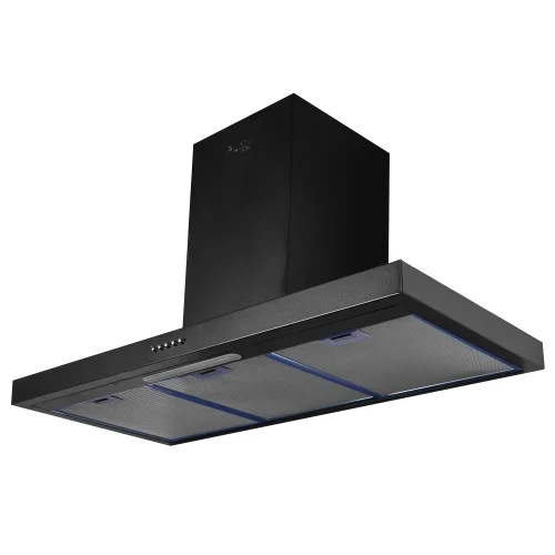 Purity Built-In Hood 90cm 850 m3/h Black FLATO PRO BL 90 CM