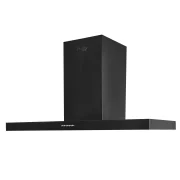 بيوريتى شفاط مطبخ بيلت ان 90 سم بقوة شفط 850 م3/ساعة اللون أسود FLATO PRO BL 90 CM