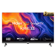 Haier 32 Inch Smart TV , HD LED Built-In Receiver – H32K80E