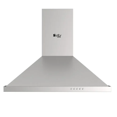 Purity Chimney Hood 90 cm 1000 m3/h Silver PANSY PLUS 90cm