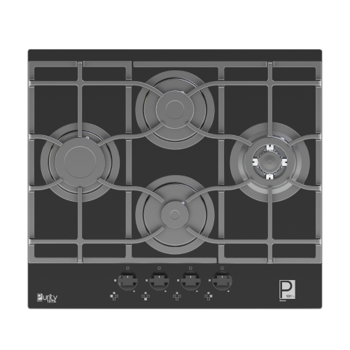 Purity Built-in Gas Hob 60 cm 4 Burners Heavy Duty Holders HPT652G