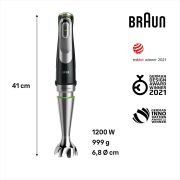 Braun MultiQuick9 Hand Blender – 1200 Watt – Black – MQ9147X