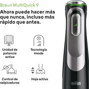 Braun MultiQuick9 Hand Blender – 1200 Watt – Black – MQ9147X