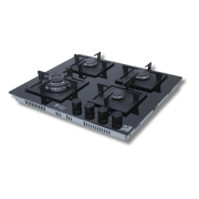 Purity Built In Gas Hob 4 Eyes Heavy Duty Grids HPT606G