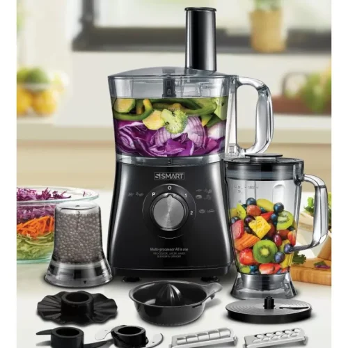 Smart Food Processor – 42 Function – 1500 Watt – Black – SFP500E