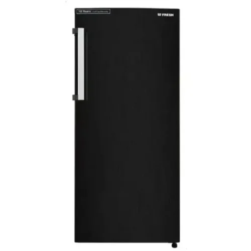 FRESH No Frost Upright Freezer 5 Drawers Black FNU-L250BC