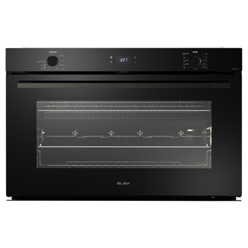 Elba Built-In Electric Multifunction Oven 90 cm 121 Net Liters ELIO E93 MF BK