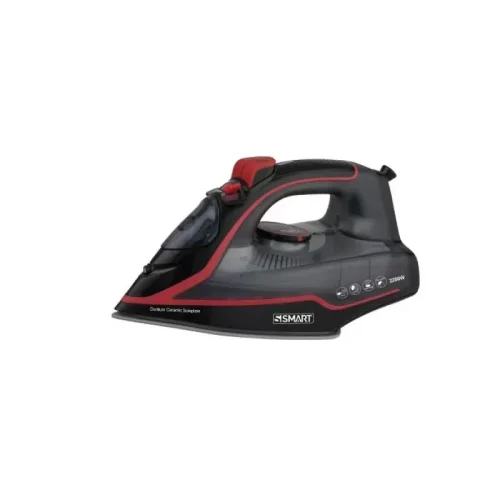 سمارت مكواة بخار سيراميك 2200 وات لون اسود SSI607E