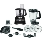 Moulinex Double Force Food Processor 34 Functions 1000 Watt Black FP824825