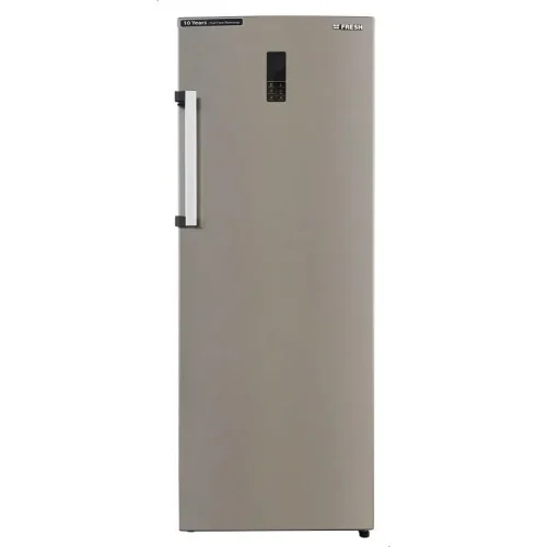 FRESH No Frost Upright Freezer 6 Drawers Touch Control Silver FNU-MT271T
