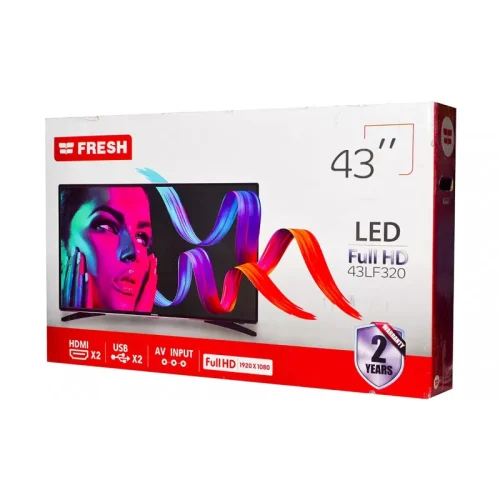 Fresh Smart LED TV 43 Inch FHD Resolution With Built in Receiver 43LF424R