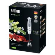 Braun Hand Blender With Attachments 1000W – White – MQ5245